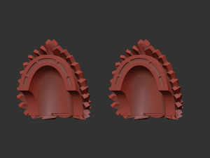 Sanguinary Guard shoulder - phobos 3D-Druckmodell