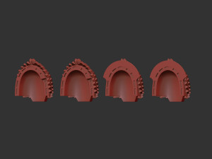 Sanguinary Guard shoulder - terminator 3D Print Model