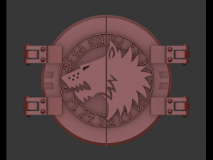 Rhino hatch Space Wolves Modello di stampa 3D