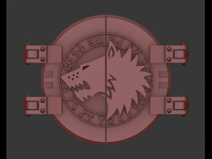Rhino hatch Space Wolves 3D Print Model