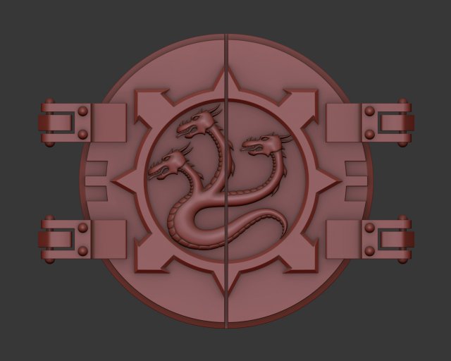 Rhino hatch Alpha Legion 3D Print Model .c4d .max .obj .3ds .fbx .stl .blend 