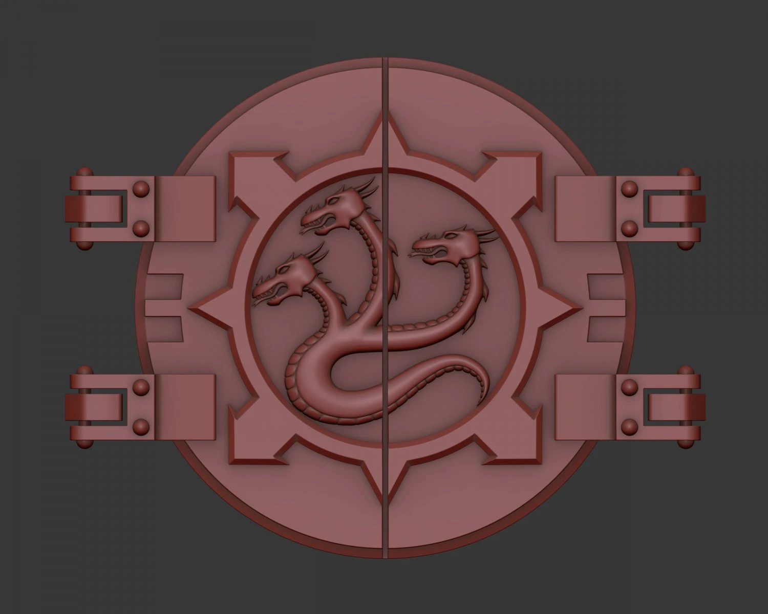 Rhino hatch Alpha Legion 3D Print Model .c4d .max .obj .3ds .fbx .stl .blend 