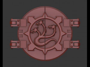 Gergedan Alfa Lejyonu'ndan yumurtadan &ccedil;ıkıyor 3D Baskı Modeli