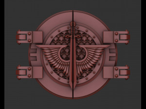 Rhino hatch Dark Angels Modello di stampa 3D