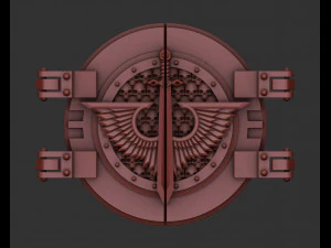 Rhino hatch Dark Angels 3D Print Model