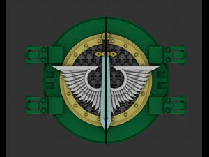 Rhino hatch Dark Angels 3D Print Model