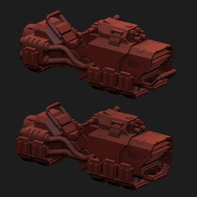 Primaris Outrider gravymod 3Dプリントモデル .c4d .max .obj .3ds .fbx .stl .blend 