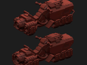 Primaris Outrider gravymod 3Dプリントモデル