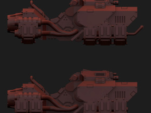 Primaris Outrider gravymod 3Dプリントモデル