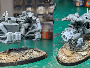 Primaris Outrider gravymod without base 3D 打印模型