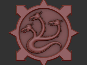 Alpha Legion Hydra icon Modèles 3D en vedette
