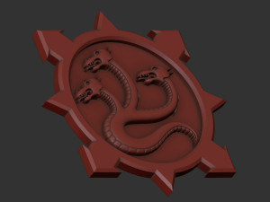 Alpha Legion Hydra icon Modèles 3D en vedette