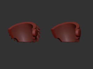 Alpha Legion Tartaros Terminator shoulders 3D Принт Модель