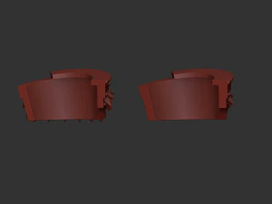 Alpha Legion Cataphractii Terminator shoulders 3D Print Model