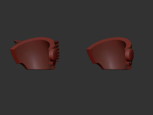 Blood Angels Tartaros Terminator shoulders 3D प्रिंट मॉडल