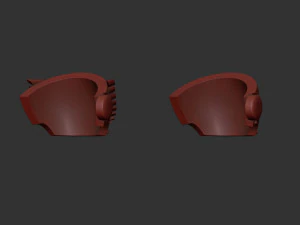 Blood Angels Tartaros Terminator shoulders 3D Print Model
