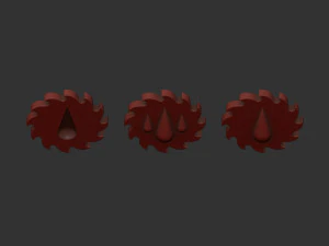 Flesh Tearers emblem 3D Print Model