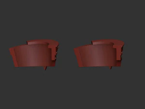 Dark Angels Cataphractii Terminator shoulders 3D Print Model