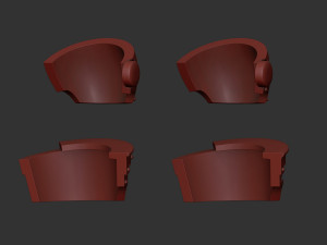 Space Wolves Relic Terminator shoulder 3D-printmodel