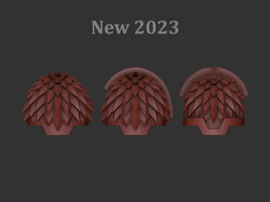 Alpha Legion Yeni 2023 sonlandırıcı omuz 3D Baskı Modeli