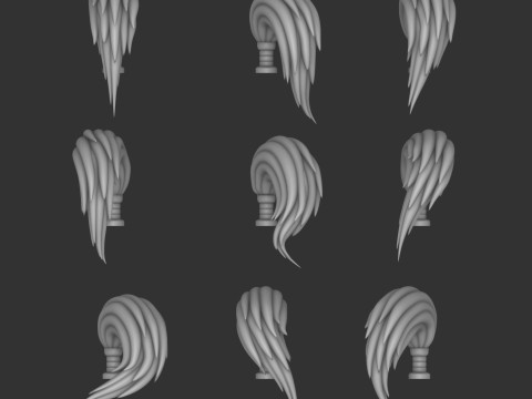 Helmet tails Modelo de impresión 3D