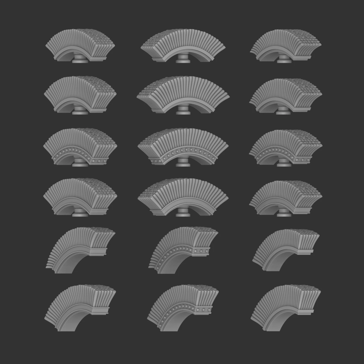 Helmet crest 3D Model .c4d .max .obj .3ds .fbx .stl .blend 