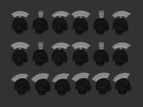 头盔徽章 3D 模型