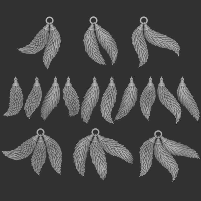 Contos de lobos espaciais Modelo 3D .c4d .max .obj .3ds .fbx .stl .blend 