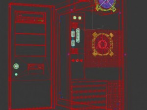computer case Modèle 3D
