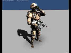 assault marine Modelo 3D