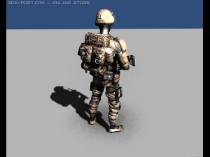 assault marine Modèle 3D