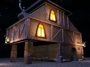 cartoon house 3D Model