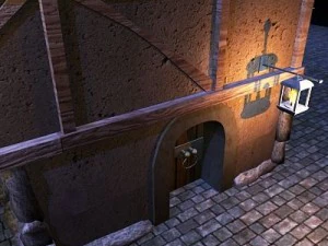 maison de dessin anim&eacute; Modèle 3D