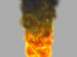 3d fire model 3D-Modell