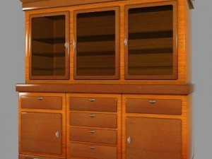 modern cupboard 3D Model