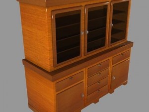 modern cupboard 3D Model