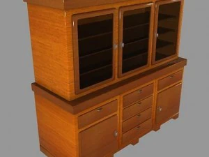 modern cupboard 3D Model