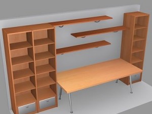 modern furniture 3D Модель