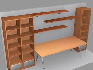 сучасні меблі 3D Модель