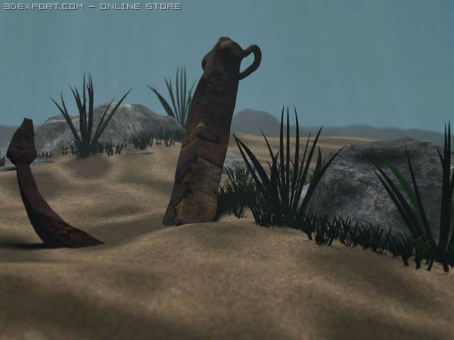 anchor 3D Model .c4d .max .obj .3ds .fbx .stl .blend 