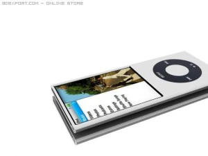 ipod nano  white 3D Model