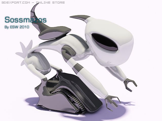 sossmazos Model 3D .c4d .max .obj .3ds .fbx .stl .blend 