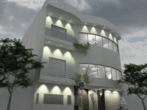walk way Model 3D