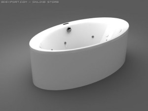 bath tub 3D 모델