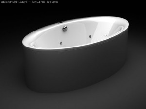 bath tub 3D 모델