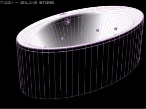 bath tub 3D 모델