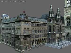 townhallvienna 3D Model