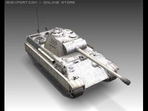 ww2 pz v panther sdkfz 171 ausf g 3D Model