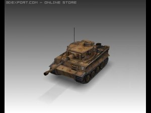 ww2 pz vi tiger sdkfz 181 ausf e 3D-Modell