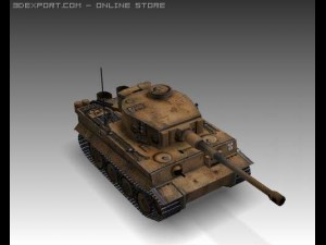 ww2 pz vi tiger sdkfz 181 ausf e 3D-Modell